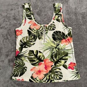 Orange Kiss Tropical 90s Tank M